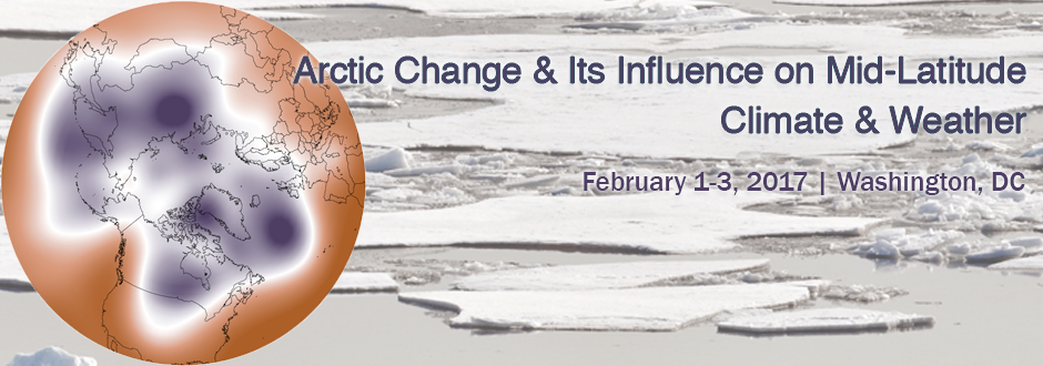 Arctic change workshop banner