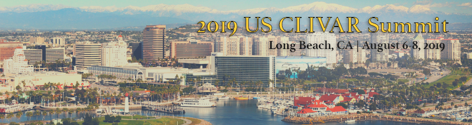 US Clivar Summit 2019 banner