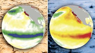 ENSO and droughts and flooding