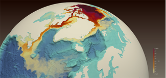 Dye tracer released from the Beaufort Gyre region of the western Artic Ocean indicates freshwater transport through the Canadian Arctic Archipelago into the western Labrador Sea, causing freshening there