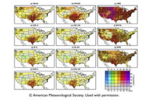 Comparing projections of multiple fire weather indices across the contiguous United States