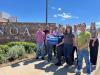 The PPAI Panel poses with a US CLIVAR sign in front of NOAA PSL in Boulder, CO